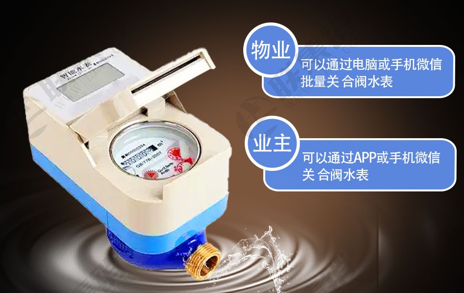 無(wú)線遠(yuǎn)傳藍(lán)牙智能水表