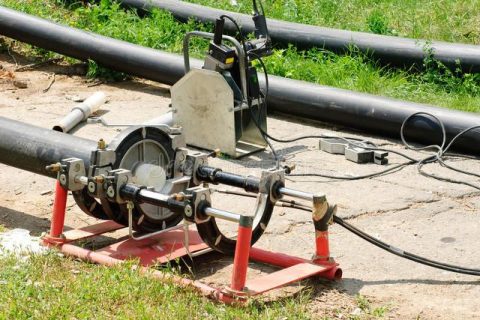 給水鑄鐵管道DN100改造，鋪設PE40管道，計算每米單價費用指標